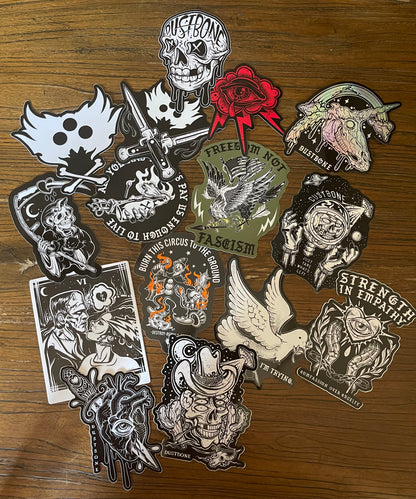 DUSTBONE 15 STICKER PACK