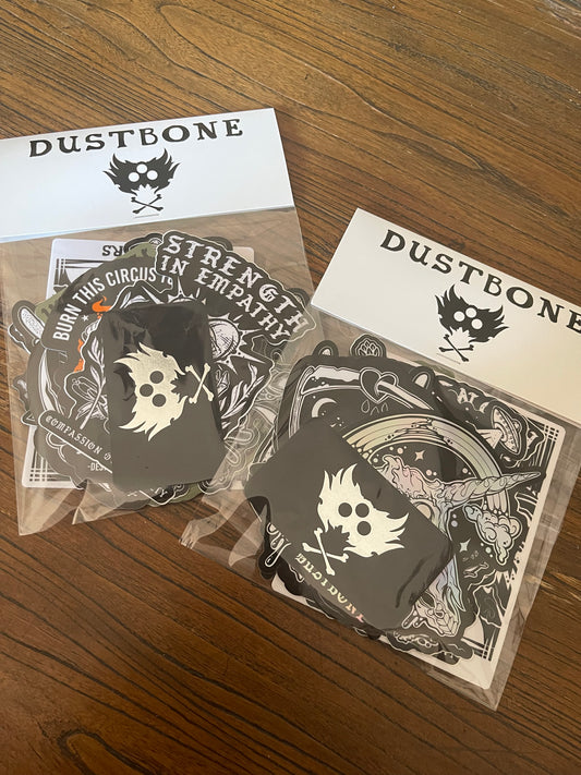 DUSTBONE 15 STICKER PACK