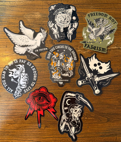 DUSTBONE STICKER PACK 3