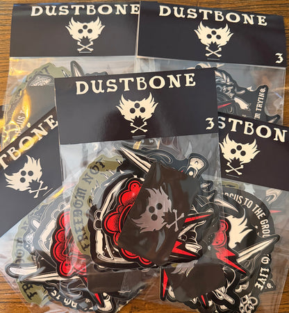 DUSTBONE STICKER PACK 3