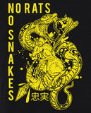NO RATS NO SNAKES- BLACK