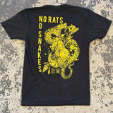 NO RATS NO SNAKES- BLACK
